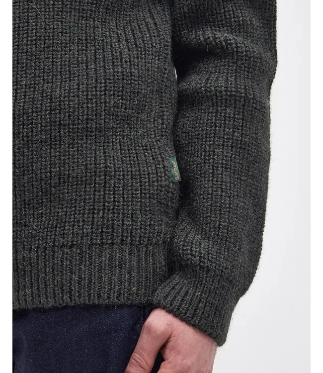 New Tyne Half Zip Jumper - Olive