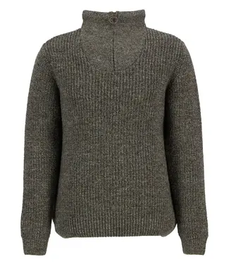 Barbour New Tyne Half Zip Jumper - Derby Tweed