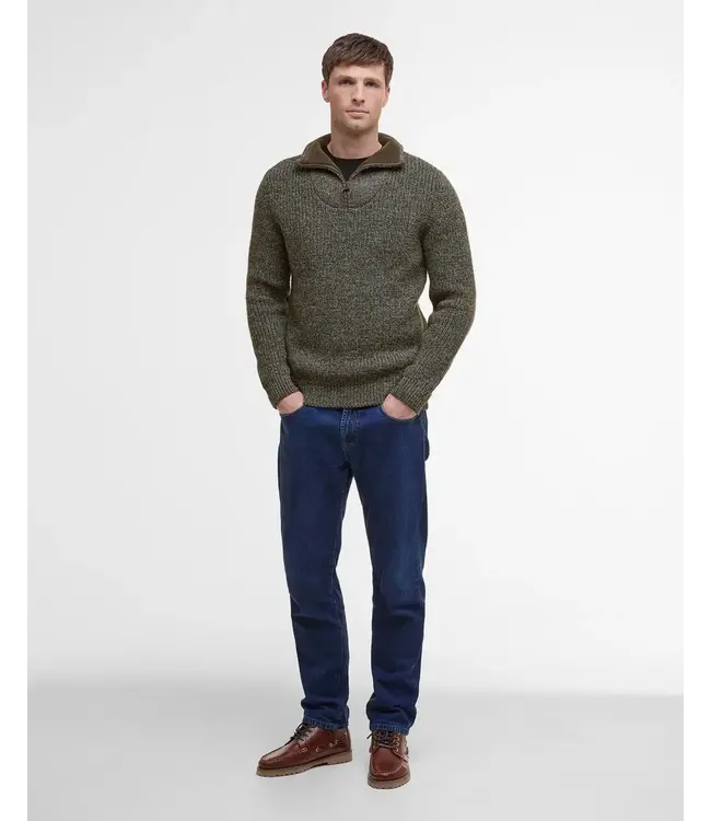 New Tyne Half Zip Jumper - Derby Tweed