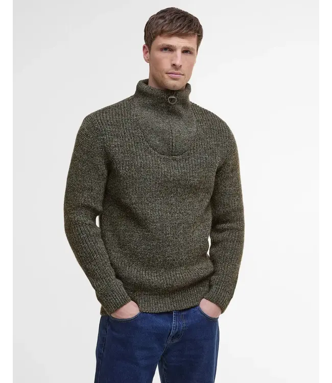 New Tyne Half Zip Jumper - Derby Tweed