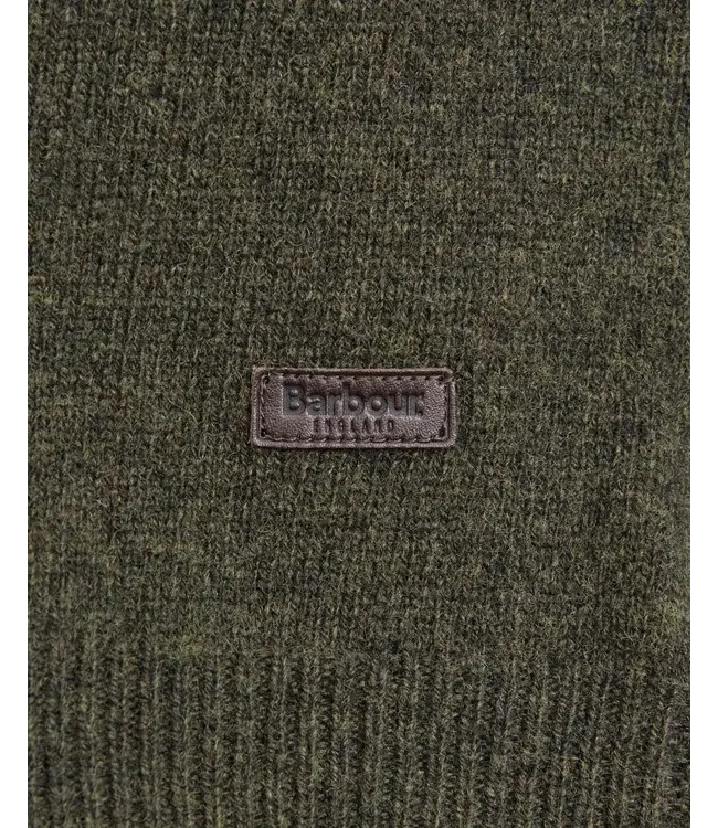 Barbour Essential Half Zip herentrui jumper - Seaweed
