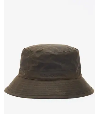 Barbour Wax Bucket Hat - Olive