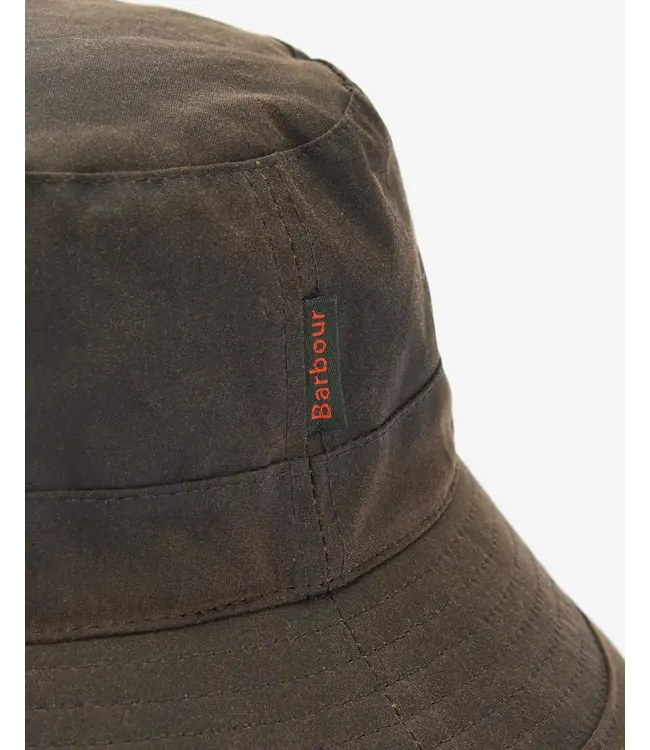 Barbour Wax Bucket Hat - Olive