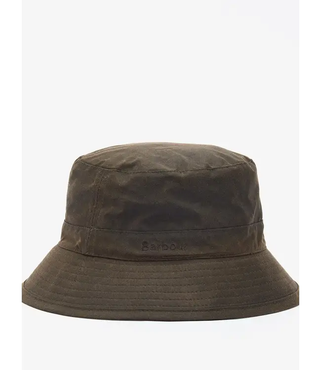 Barbour Wax Bucket Hat - Olive