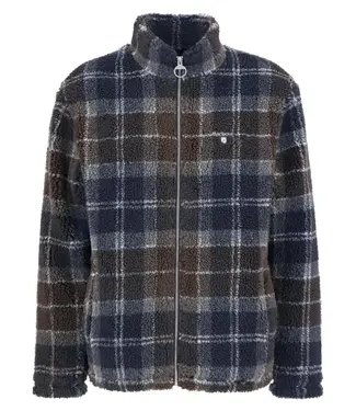 Barbour Tartan Fleece Vest - Midnight Oak