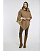 Dubarry Silverfir Dames Poncho - Camel Twill