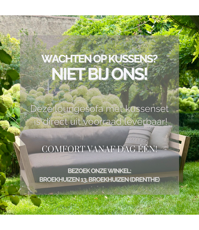 Sofa Mia + Kussenset Latt20