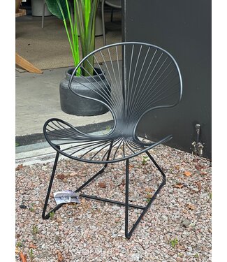 Royal Botania Ostrea Low Chair - zwart