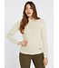 4404 Shanley Dames merino trui - Cream