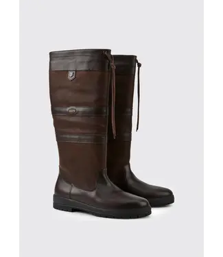 Dubarry of Ireland Galway Heren Outdoor Laars - Mocha - RegularFit - Leer