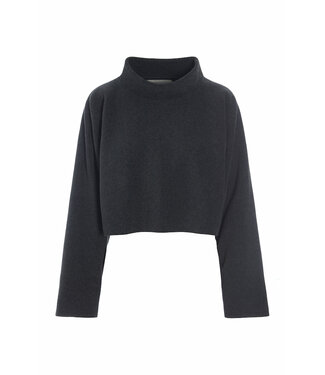 Henriette Steffensen Henriette Steffensen -Short Pullover - Soft Black
