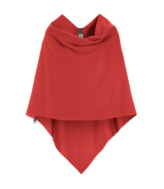 Henriette Steffensen 4026 Poncho - Tomato Henriette Steffensen 4026 Poncho - Tomato