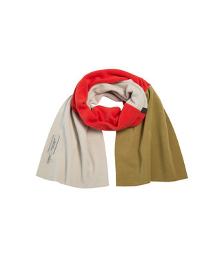 Henriette Steffensen Henriette Steffensen - sjaal - Olive/Tomato/Kit