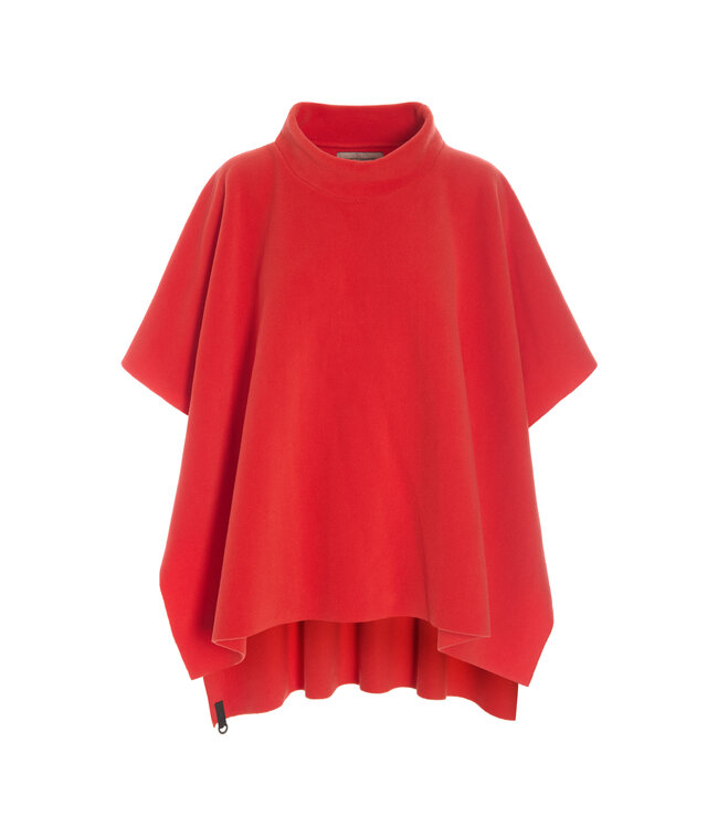 4126 Poncho - Tomato 845
