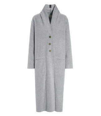 Henriette Steffensen Henriette Steffensen Cardigan long - Light grey
