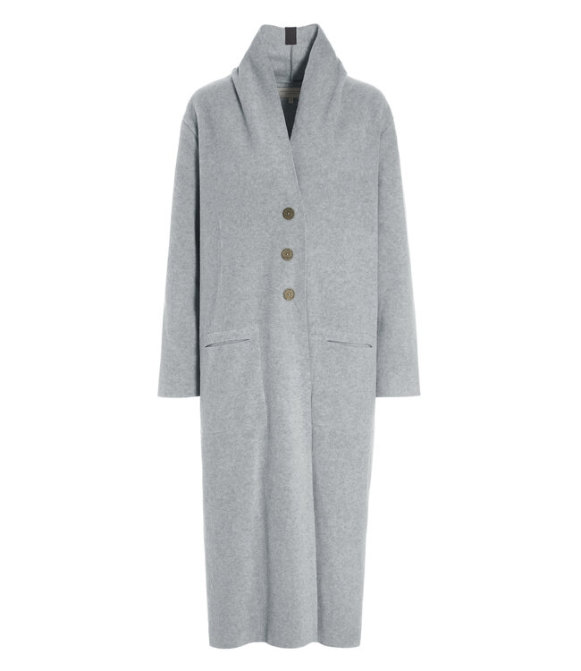 7162 Cardigan - Light grey