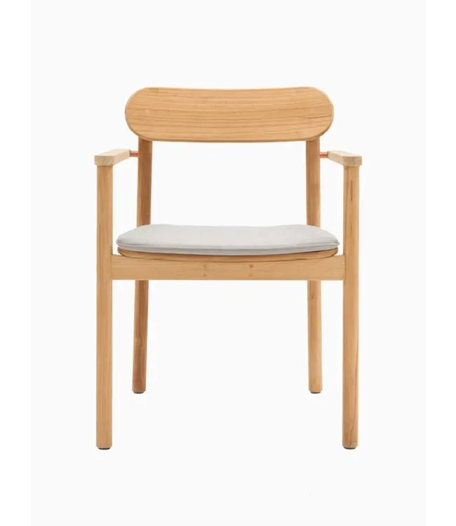 Freya teakhouten dining armchair