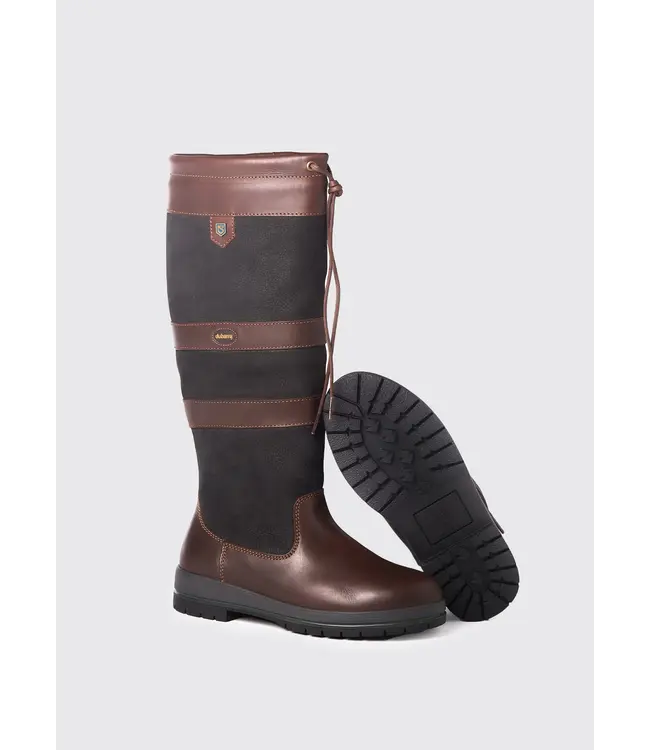 Galway Heren Outdoor Laars - Black/Brown - RegularFit - Leer