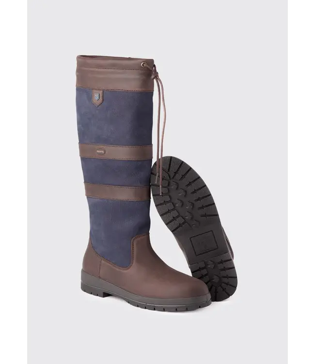 Galway Heren Outdoor Laars - Navy/Brown - RegularFit - Leer