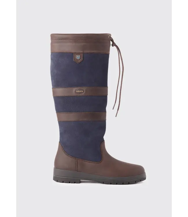 Galway Heren Outdoor Laars - Navy/Brown - RegularFit - Leer