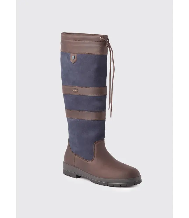 Galway Heren Outdoor Laars - Navy/Brown - RegularFit - Leer
