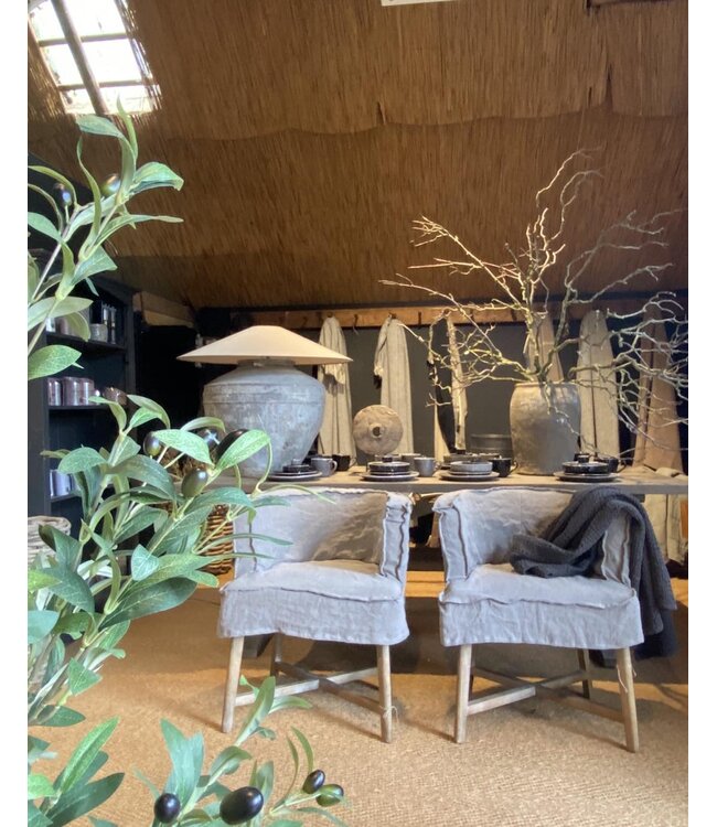 Eetkamerstoel Dirkje - taupe (nr.7)