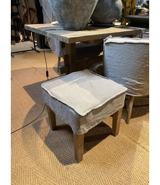 Aura Peeperkorn Pouf Small - Taupe