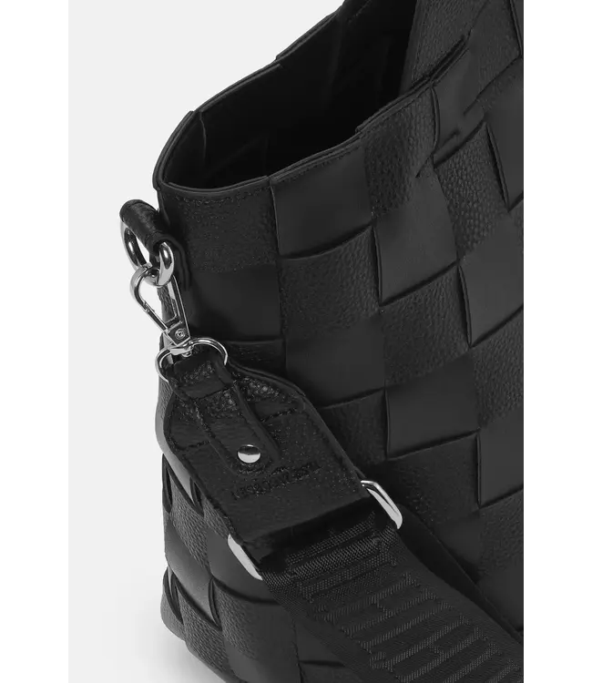 Braided Cross-Body Shopper