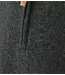 Trui met rits lamswol - Charcoal