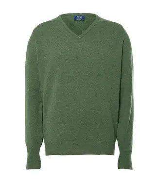 William Lockie Trui lamswol V-hals DF - Landscape