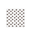 TineK Home Paper Napkins - Mocca 25x25 cm