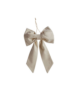TineK Home Christmas Bow cotton L - Cream