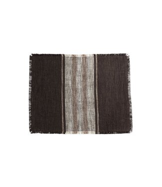 TineK Home Placemat Everstripe - Mocca 45x35 cm