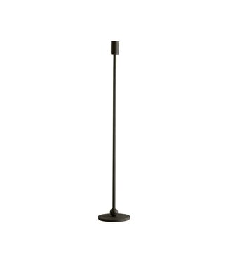 TineK Home Candle Holder Iron - Black H55 cm
