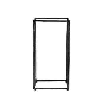 TineK Home Glass Lantarn Iron - 15x15xH30 cm