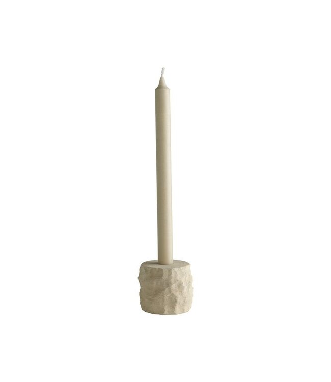 Candle Holder - Sandstone H7 cm