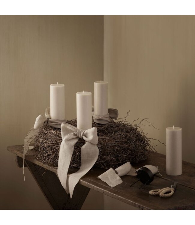 Candle Holder Metal - Black D7