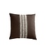 TIneK Cushion cover Everstripe - Mocca 55x55 cm