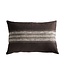 Cushion cover Everstripe - Mocca 50x75 cm