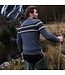 Fisherman-out-of-Ireland- herentrui met ronde hals 100% merino wollen trui - Steel Wool FL909M