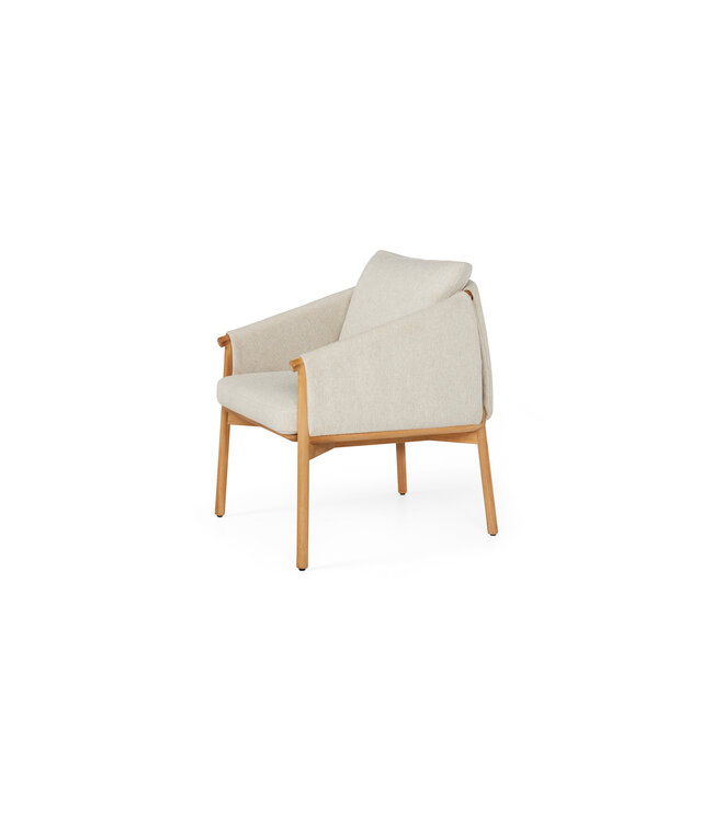 SUNS Bellano Dining Chair - Teak / Natural Gravel