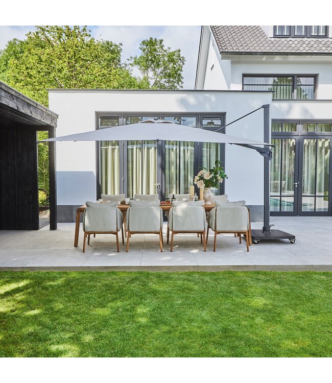 SUNS Bellano Dining Chair - Teak / Natural Gravel