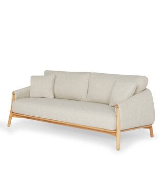 SUNS Bellano 2-seater Sofa - Teak / Natural Gravel