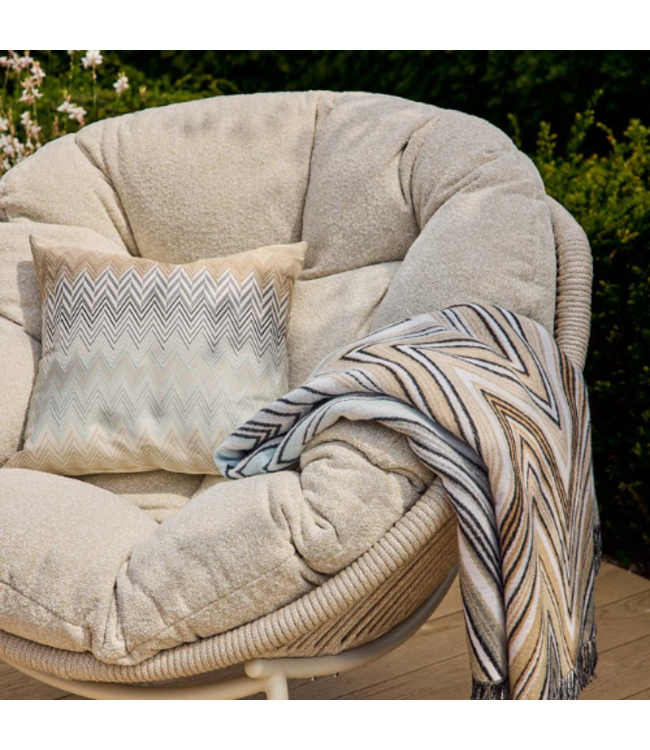 SUNS Siano Lounge Chair - Bronze / Pebble Desert Bouclé