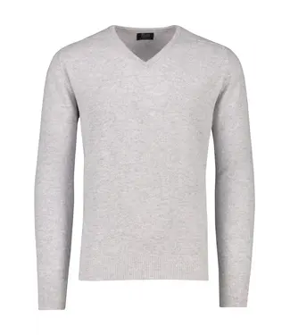 William Lockie William Lockie - herentrui - V-hals - beige