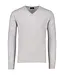William Lockie - herentrui lamswol - V-hals - DutchFit - beige