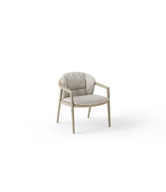 SUNS Pemba Dining Chair - Champagne / Wicker