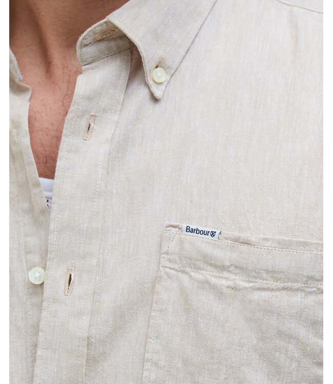 Barbour Nelson tailored shirt - Stone | MSH5090-ST51