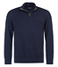 Half zip knitted jumper - Navy | MKN1074-NY91