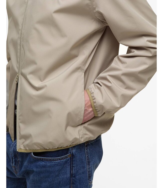 Korbel Reversible showerproof jacket - Washed stone | MSP0188-ST71